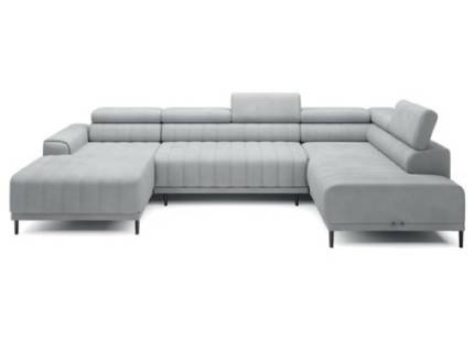 Coltar extensibil CALDO XL cu lada pentru depozitare, tetiere reglabile, personalizabil 200x342x178cm