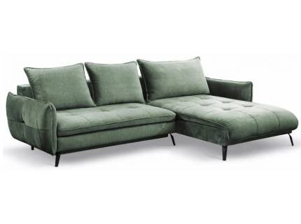 Coltar extensibil VIGO cu lada pentru depozitare, personalizabil 273x180cm