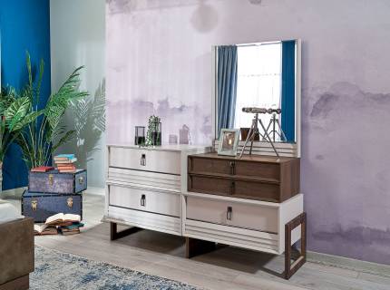 Comoda + oglinda MIRAGE 