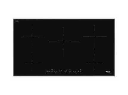 Plita incorporabila inductie Smeg SI5952B, 90 cm, Booster