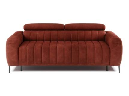 Canapea extensibila GANDI (140cm) cu tetiere reglabile, personalizabila 207x102cm