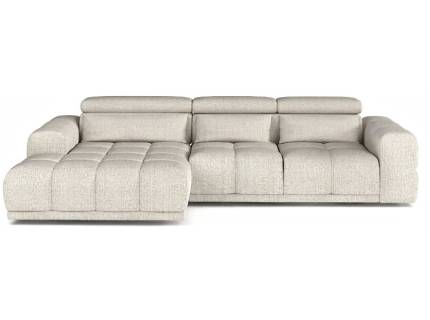 Coltar cu reglaj electric PANAMA S cu tetiere reglabile, personalizabil 290x188cm