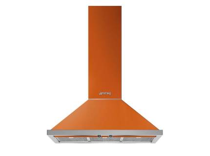 Hota semineu Smeg Portofino KPF9OR, 90 cm, portocalie