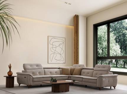 Coltar cu 1 recliner, sezut reglabil LAZIO MINI