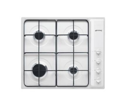 Plita incorporabila pe gaz SmegSelezione Aesthetic S64SB, 60 cm, inox