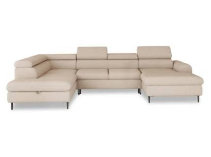 Coltar extensibil RAYO XL cu lada pentru depozitare, tetiere reglabile, personalizabil 326x198x163cm