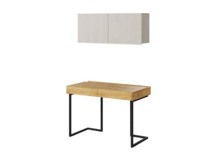 Set birou mic cu corp suspendat TEEN FLEX 10B 110x61x193cm