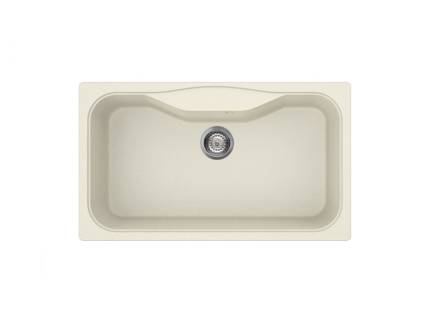 Chiuveta de bucatarie SmegLSEG860P, 86 cm, crem