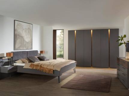Dormitor LUANA graphite/ Atlantic Dark 