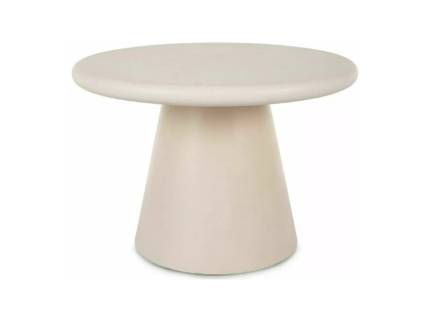 Masuta AURORA ECRU din microciment ecru 60xH40cm 