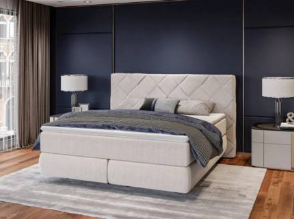 Pat Boxspring TREZZO 140/ 160/ 180cm personalizabil 