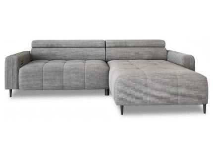 Coltar cu reglaj electric FLY S cu tetiere reglabile, personalizabil 256x181cm