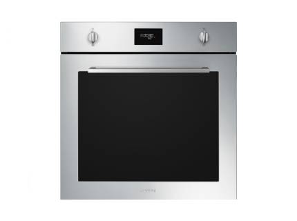 Cuptor incorporabil electric Smeg Selezione SFP6401TVX1, 60 cm, inox, pirolitic