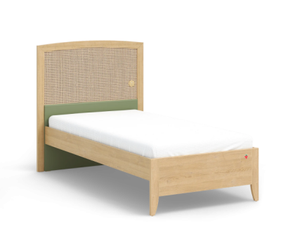 Pat cu tablie (120x200cm) LOOF 