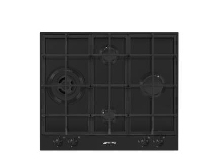 Plita incorporabila pe gaz Smeg Classica Aesthetic PX364LMB, 60 cm, inox