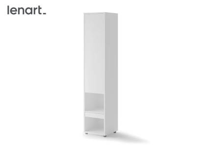 LENART BED CONCEPT BC-07 dulap 45x218cm alb