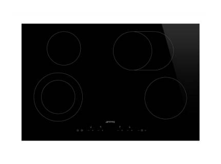 Plita incorporabila vitroceramica Smeg SE384EMTD, 80 cm, touch control