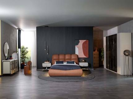 Dormitor VOLARE CU PAT DE 160X200CM