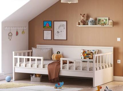 Pat fara acoperis (100x200cm) DAYBED CREAM