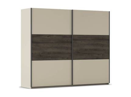 Dulap 261x210x59cm champagne/ Atlantic dark SAJO 