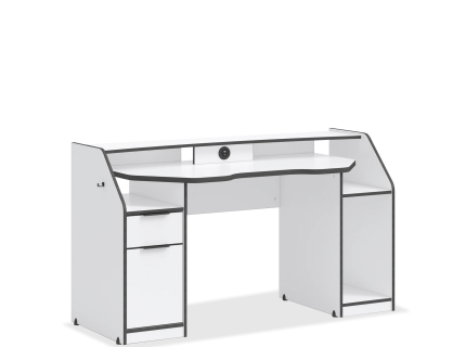 Birou GAMING WHITE