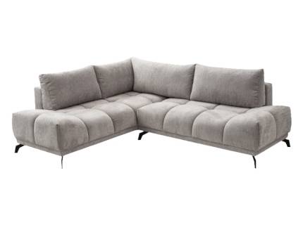 Coltar extensibil FELIPE L cu lada pentru depozitare, personalizabil 266x222cm