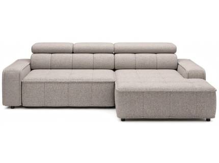 Coltar cu reglaj electric THIAGO S cu tetiere reglabile, personalizabil 280x170cm