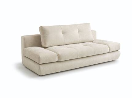 Canapea extensibila AMELIE cu lada pentru depozitare, personalizabila 212x107cm