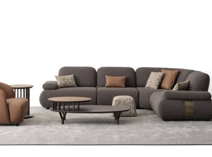 Coltar cu spatar reglabil FRANKA personalizabil 322x237cm