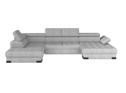 Coltar extensibil SELVA XL cu lada pentru depozitare, tetiere reglabile, personalizabil 223x339x173cm