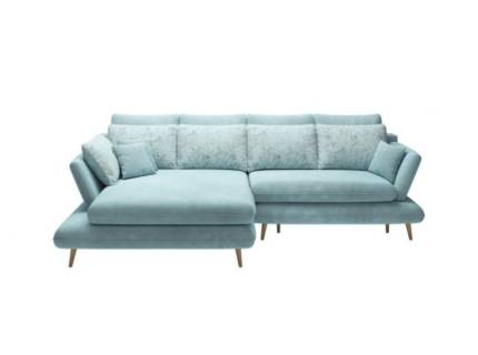 Coltar extensibil MONTE cu lada pentru depozitare, personalizabil 283x181cm