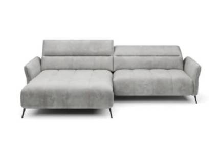 Coltar cu reglaj electric CAVANI S cu tetiere reglabile, personalizabil 272x175cm