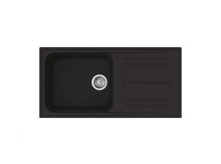 Chiuveta de bucatarie Smeg LZ150A2 50cm, antracit