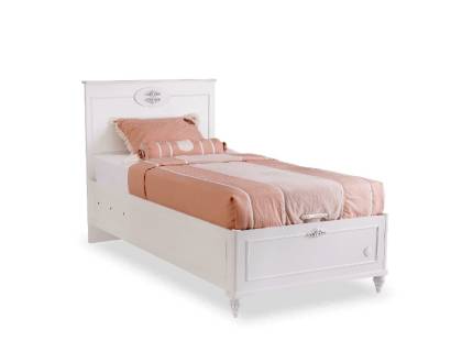 Pat cu lada (100x200cm) ROMANTICA 