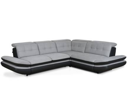 Coltar extensibil STRATUS XL cu lada pentru depozitare, tetiere reglabile, cotiere reglabile 316x264cm