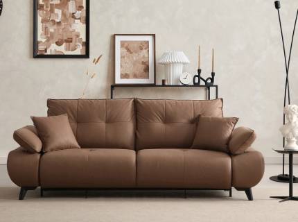 Canapea extensibila ELIT cu cotiere reglabile, personalizabil