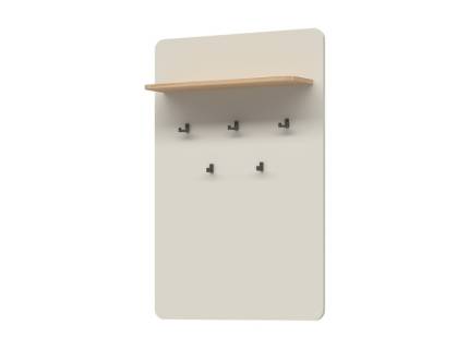 Cuier mare AIR 88x130x22cm Pepper White/ stejar Furneo