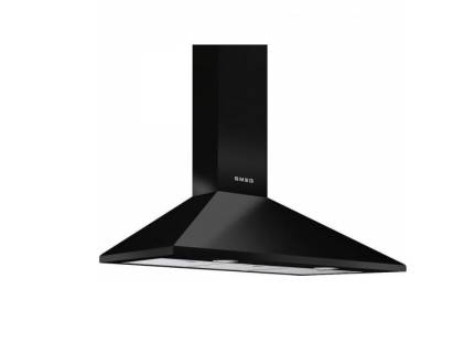 Hota semineu Smeg KSED95NEE, 90 cm, negru