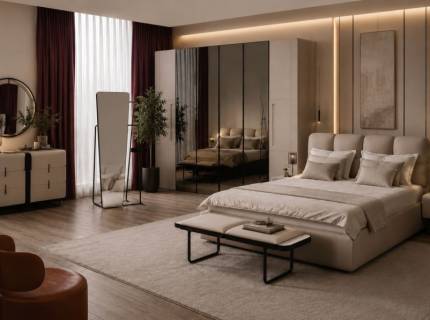 Dormitor VOLARE CU PAT DE 160X200CM