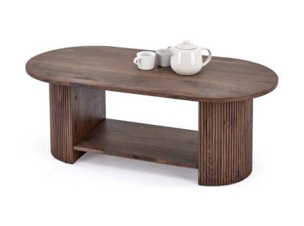 Masuta PERILA din MDF furniruit nuc 120x60xH45cm