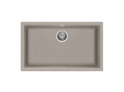 Chiuveta de bucatarie Smeg VZP45DV, 45cm, gri deschis