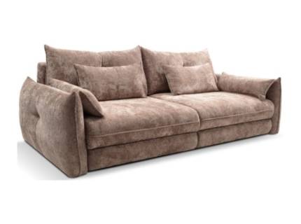 Canapea extensibila DELPHINE cu extensie individuala, lada pentru depozitare 246x119cm