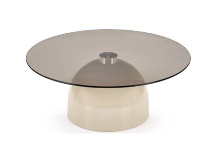 Masuta STARK din sticla, otel vopsit in camp electrostatic casmir 80xH33cm