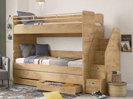 Pat supraetajat (90x200cm) MOCHA STUDIO 