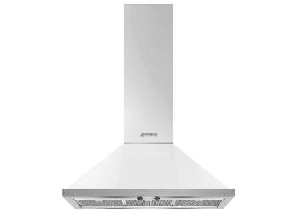 Hota semineu Smeg Portofino KPF9WH, 90 cm, alba