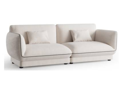 Canapea 2 locuri fixa LORETTA 250x98cm personalizabil