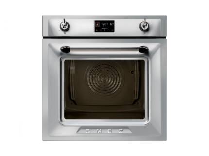 Cuptor incorporabil electric Smeg Victoria SOP6902S2PX, 60 cm, pirolitic