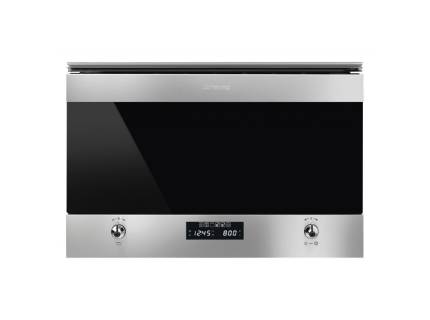 Cuptor incorporabil cu microunde Smeg Classic MP322X1, 60 cm, inox