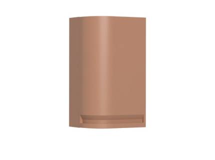 Corp suspendat rotunjit pe stanga 40x72cm INTEGRA 