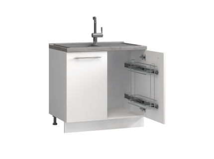 Suport organizator pentru detergenti la dulapuri cu usa ZD-15  